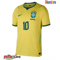 Camiseta Brasil Neymar Jr #10 Primera Equipación Mundial 2026 manga corta